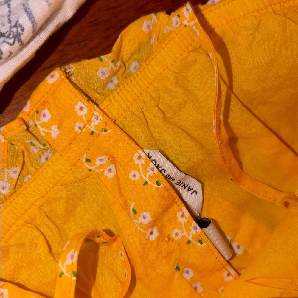 GAP Baby Romper set bundle lot Janie and jack 12 18 24 month White Blue - Picture 8 of 9